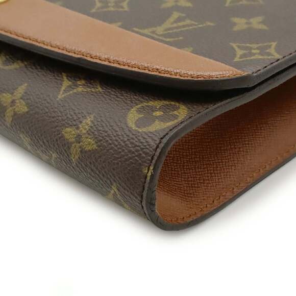 LOUIS VUITTON Brown Monogram Shoulder Bag